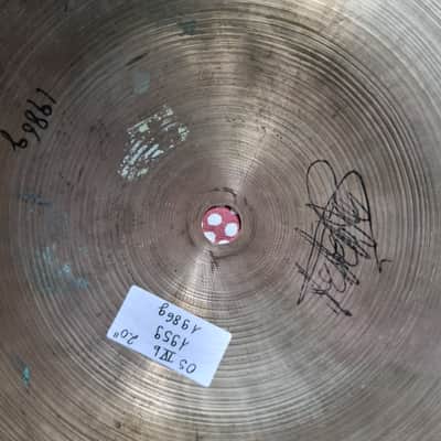 Zildjian K Istanbul 20" Old Stamp lVb 1959g image 8