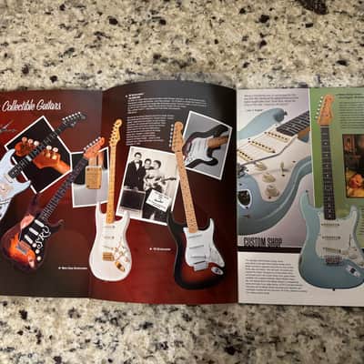 Fender  Frontline Extra 2005 stratocaster telecaster Harley Davidson Mary Kaye 58 custom shop big block Highway one blues deluxe Deville jazz King reggie Hamilton jazz base 50s precision bass  SRV image 4