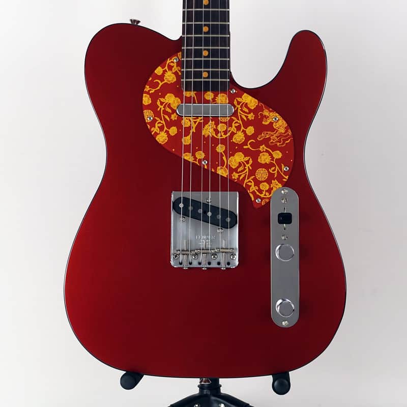 2023 Fender Raphael Saadiq Signature Telecaster Candy Apple Red with Hard Case image 1