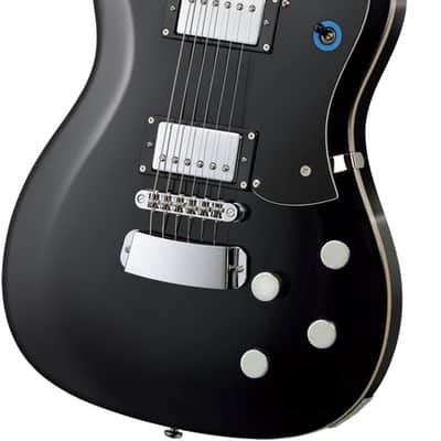 Hagstrom HSPASS09 Electric Guitar, Signature Pat Smear, Black Gloss image 4