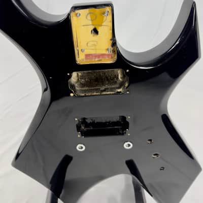 B.C. Rich Warlock Bronze Series Electric Guitar Body 2000’s - Black image 9
