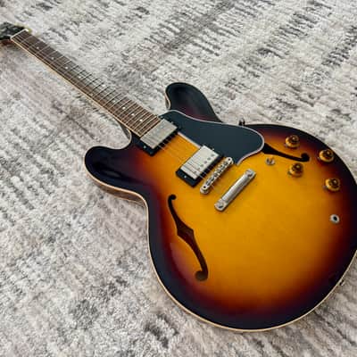 Gibson Custom Shop '59 ES-335 Dot Reissue 2010 - Antique Vintage Sunburst Gloss image 6