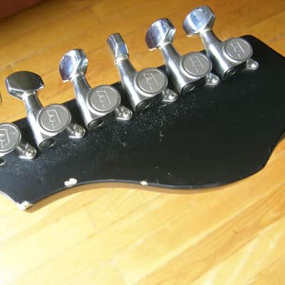 Westone Spectrum ST Black Tremolo Two humbuckers medium jumbo Matsumoku Japan image 7