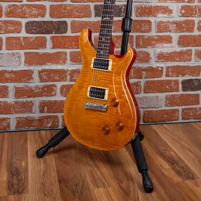 PRS Custom 22 Flame Maple 10 Top Amber 1996 w/OHSC image 5