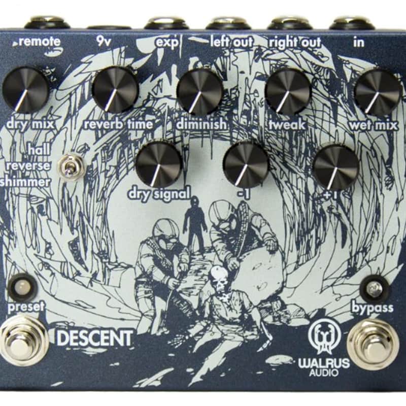 2015 – Present Walrus Audio Descent Reverb / Octave Machine Blue