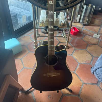 Gibson Hummingbird Pro EC 2010 - 2014 - Vintage Sunburst image 13