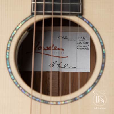 Lowden S-35C Cocobolo & Adirondack Spruce 12-Fret with L.R. Baggs Anthem Pickup 2025 image 20