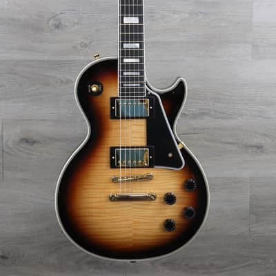 Epiphone "Inspired by Gibson Custom" Les Paul Custom Sedona Burst With Original Hardshell Case! image 1