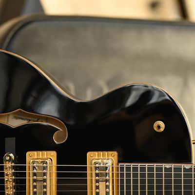 Gretsch Synchromatic Falcon Hollow Body Single-Cut with Bigsby - Black image 4