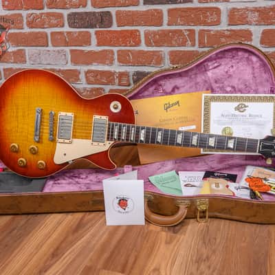 Gibson Custom Shop Murphy Lab Aged Historic Reissue ‘59 Les Paul Flame Maple Top Sunburst 2007 w/OHSC image 2