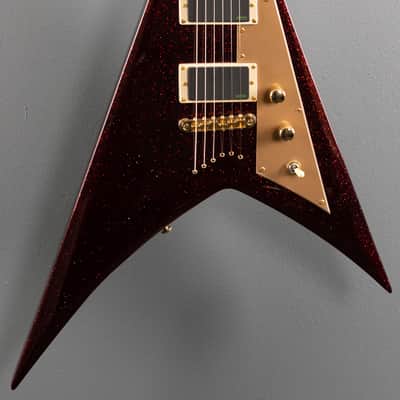 ESP/LTD LTD Kirk Hammett KH-V - Red Sparkle image 2