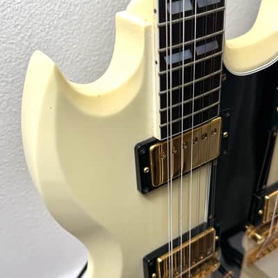 Gibson EDS-1275 SG Double neck 1989 - Alpine White image 7