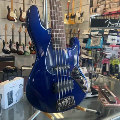 Sandberg California Grand Dark 5-String in San Remo Blue w/Darkglass 3-Band EQ image 3
