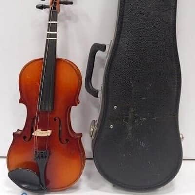 Suzuki model 101RR size 1/4 violin, Japan 1988, with case & bow, Very Good Cond image 17