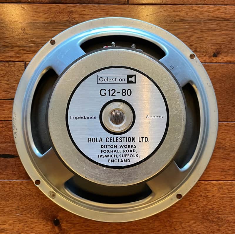 Celestion G12-80 T3055 - 8 Ohms 80 Watts 1777 Lead Cone (1980