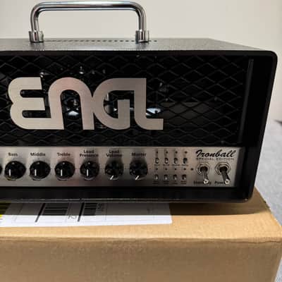 Engl Ironball Special Edition E606SE 2-Channel 20-Watt Guitar Amp Head 2020 - Present - Black image 4