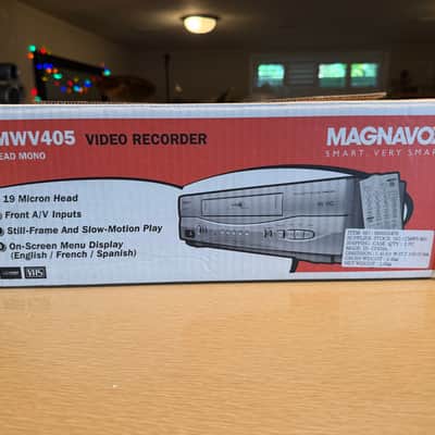 Magnavox CMWV405 VCR VHS Player Brand New In Box Never Used! Very Rare! image 2