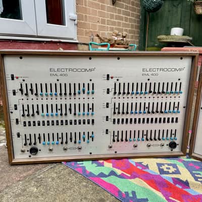 Electronic Music Laboratories ElectroComp EML-400/401 + EML 300 Controller  - Silver image 12