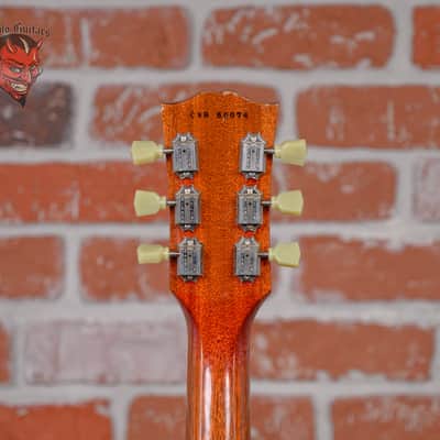 Gibson Custom Shop CS8 '50s Style Les Paul Standard Flame Maple Top Sunrise Tea Burst 2015 w/OHSC image 10