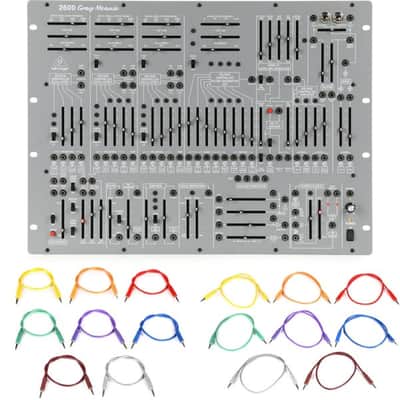 Behringer 2600 Gray Meanie Limited-Edition Analog Semi-modular Synthesizer with Patch Cables image 2
