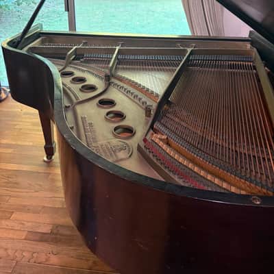 “Golden Age” 1918 Steinway & Sons M - Satin Mahogany (aged, patina) image 3