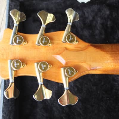 Ken Smith Maple Walnut 6 String Bass 2004 - Natural image 9