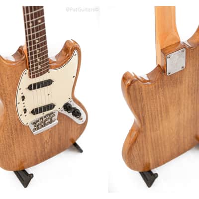 1966 Fender Duo-Sonic II in Natural with Original Case 6.8lbs image 10