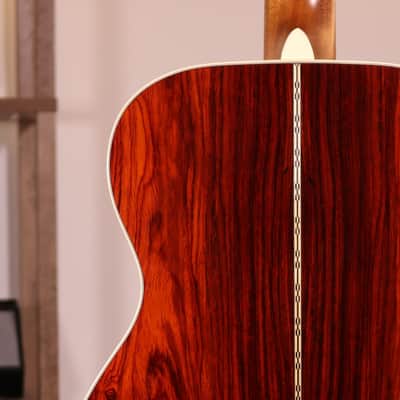 Martin Custom Shop 0014F Cocobolo - Black Ebony Fingerboard, Natural image 15