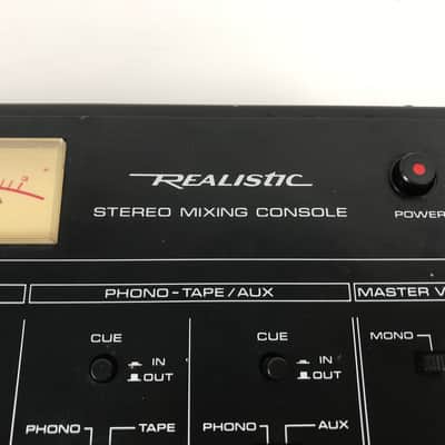 Realistic Stereo DJ Mixer Mixing Console Radio Shack 32-1200A image 3