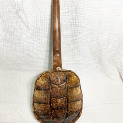 Turtle shell tenor banjo image 2