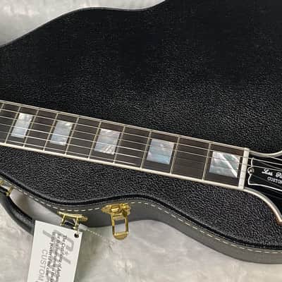 NEW! Gibson Dealer Select Custom Shop Les Paul Custom AAA Figured Flame Top - Lemon Burst / Natural Back - Authorized Dealer - 9lbs - G06814 image 5
