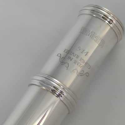 Yamaha flute YFL-514 MINT condition EC cut solid silver headjoint image 5