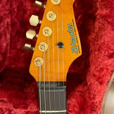 Levinson Blade RH4 , by Gary Levinson HSS, 90s - Natural amber image 7