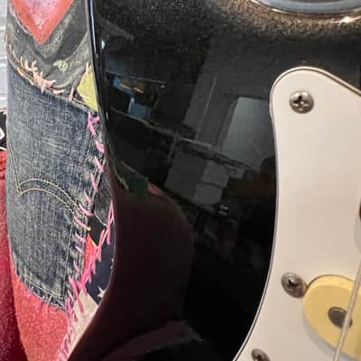 Fender Stratocaster 89/90 - Black sparkle image 3