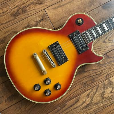 Vintage 1970s Greco EG 480 Electric Guitar LP Custom Burst Maxon Pickups les paul image 1