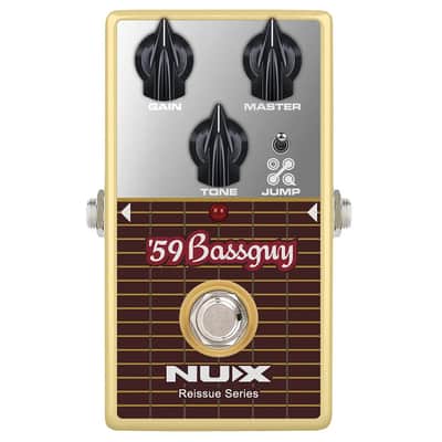 New NUX '59 Bassguy Preamp Guitar Effects Pedal image 1