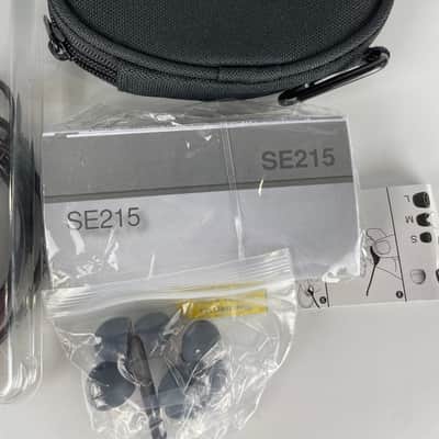 Shure SE215 Single Driver In-Ear Monitors, Black image 3