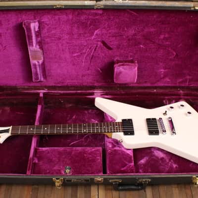 1983 Gibson Explorer James Hetfield Tribute More Beer white w/case image 16
