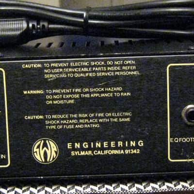 SWR Studio 220 Bass Amp Head Made in USA | Reverb