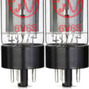 JJ 6V6S Apex-matched Power Tubes - Platinum Matched Pair