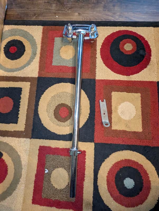 Ludwig Double Tom Holder With Wrench 70s image 1