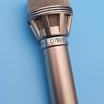 ☆Vintage 1970s AKG D190E *New Foam* Dynamic Microphone - D190 D1000E image 2