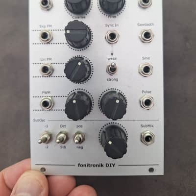Fonitronik VCO MAXIMUS 2017 - Silver - Eurorack Oscillator image 1