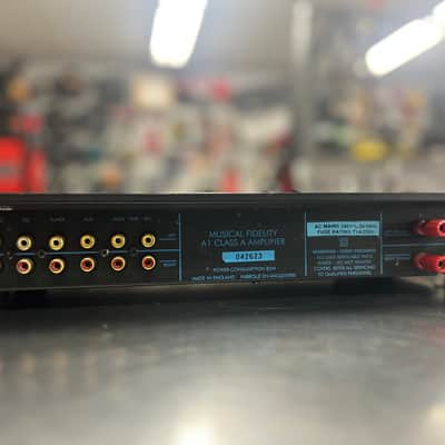 Musical Fidelity A1 25-Watt Integrated Amplifier 2023 - Present - Black image 5