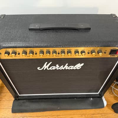 Marshall DSL40CR 40-watt 1 x 12-inch Combo Amplifier and Marshall PEDL-91016 6-Way Footswitch Pedal image 3