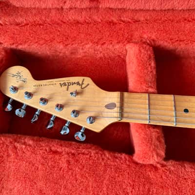 Fender USA Stratocaster Yngwie Malmsteen Signature 1990 Old Candy Apple Color image 4