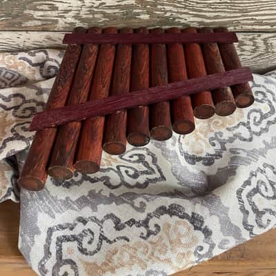 Sunlight Music Company Panflute 2025 - Jatoba and Purpleheart image 2