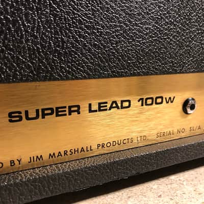 1970 Marshall 100W Super Lead imagen 4