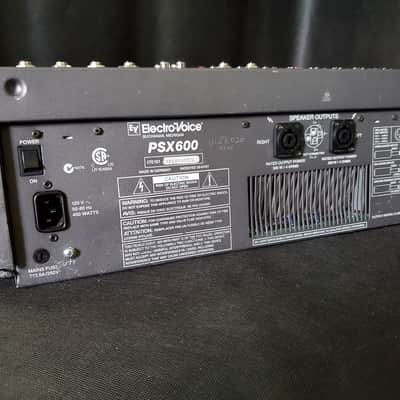 Electro-Voice PSX-600 8 channel powered mixer grey image 5