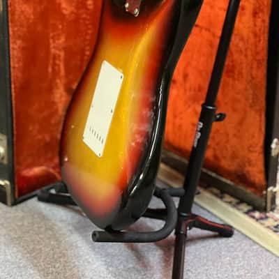 1971 Fender Stratocaster with Rosewood Fretboard - 3-Tone Sunburst image 11
